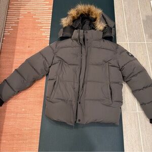 Canada Goose / Men’s Wyndham Parka black / Size Large / Grey